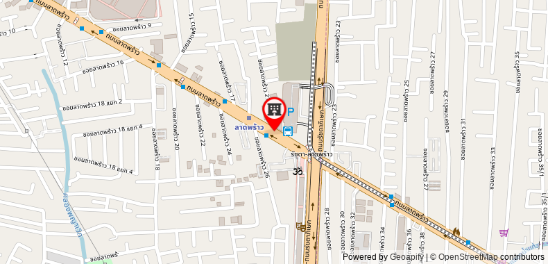 Bản đồ đến Weekend Night Market [1BR] Nearby MRT Ladprao