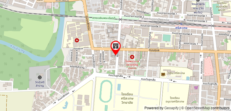 Bản đồ đến Voravong Apartment
