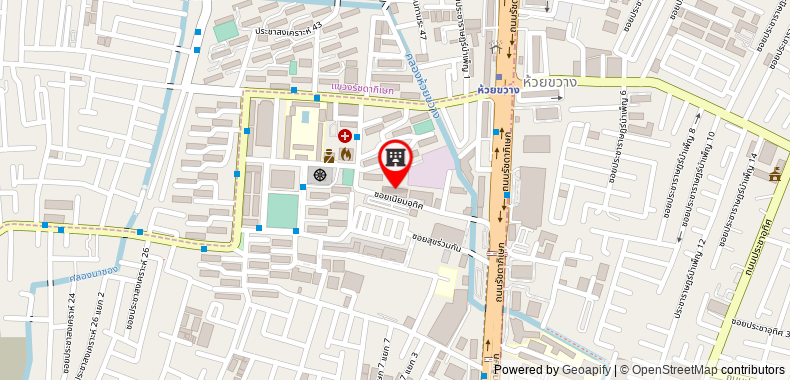 Bản đồ đến Khách sạn Hip Bangkok