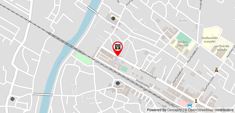 Bản đồ đến Memmoth Hostel In Lampang