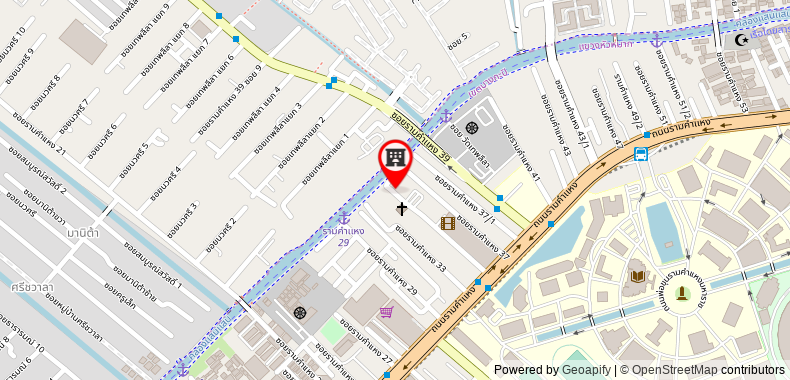 Bản đồ đến Khách sạn Witz Bangkok