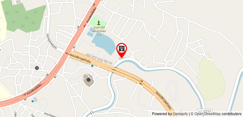 Bản đồ đến Khách sạn Banlanna Lampang