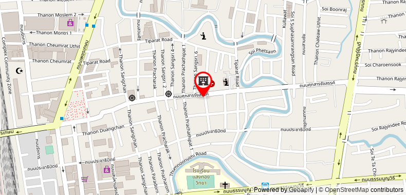 Bản đồ đến Khách sạn Tanaphat Hatyai