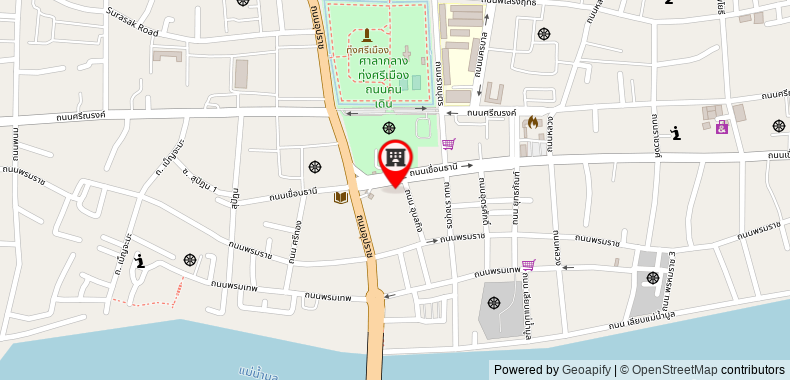 Ubon Hotel on maps