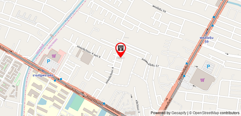 Bản đồ đến OYO 691 Donmuang Boutique House