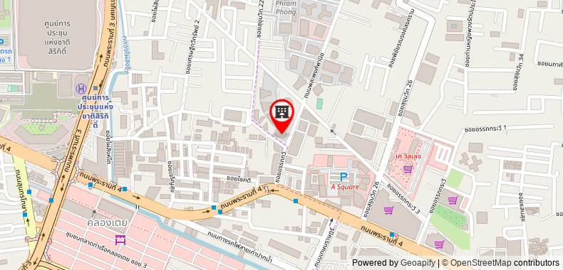 Bản đồ đến Khách sạn Valia Bangkok, Sukhumvit 24