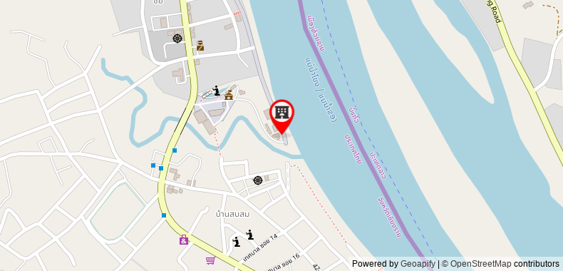 Bản đồ đến Khách sạn Fortune Riverview Chiang Khong (SHA Certified)
