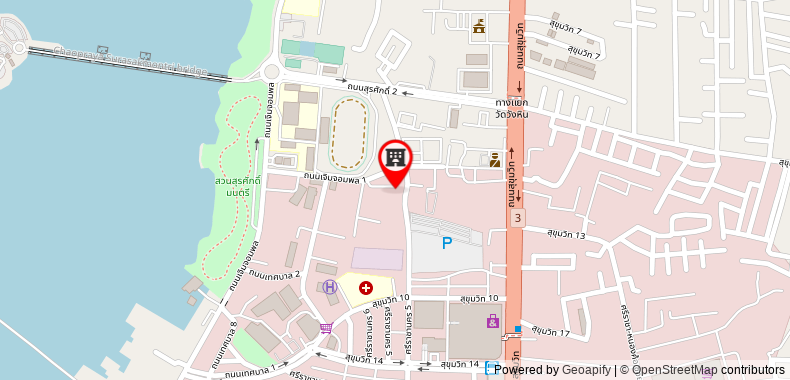 Bản đồ đến Khách sạn Kantary Bay & Serviced Apartments Sriracha (SHA Extra Plus)