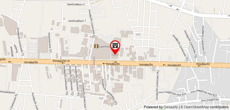 Bản đồ đến Holiday Inn & Suites Rayong City Centre
