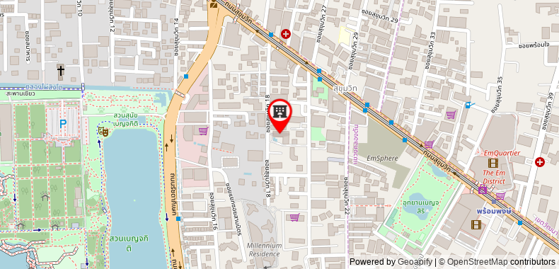 Rembrandt Hotel & Suites (SHA Plus+) on maps