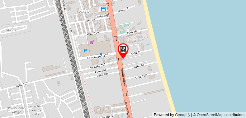 Bản đồ đến Khách sạn Sailom (SHA Plus+)