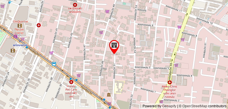 Bản đồ đến Khách sạn VOQUE & Serviced Residence Sukhumvit 51