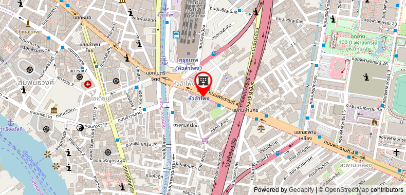 Bangkok Centre Hotel (SHA Plus+) on maps