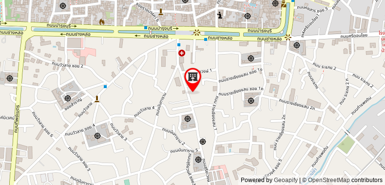 Bản đồ đến Khách sạn Chiangmai Gate (SHA Plus+)