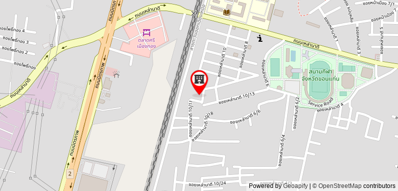 Nadee 10 Resort & Hotel on maps
