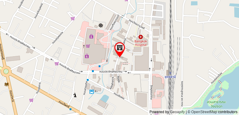Bản đồ đến Khách sạn Banbua Grand Udon
