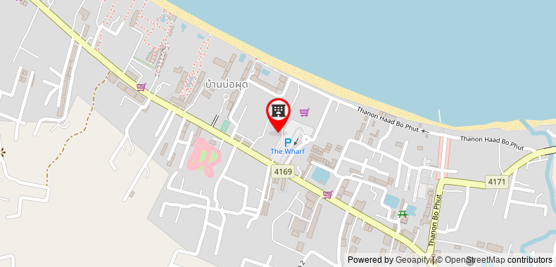 Holiday Inn Resort Samui Bophut Beach on maps