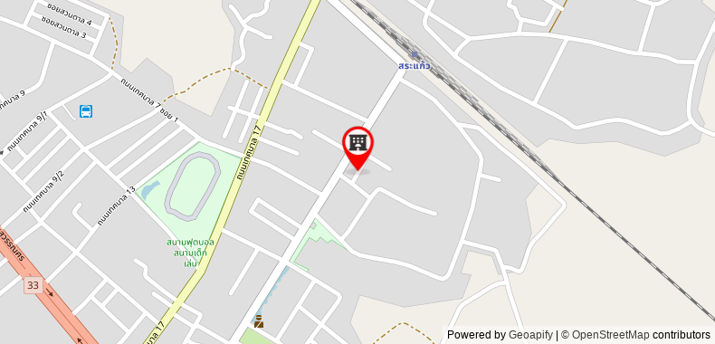 Bản đồ đến Khách sạn Thanasiri & Resort