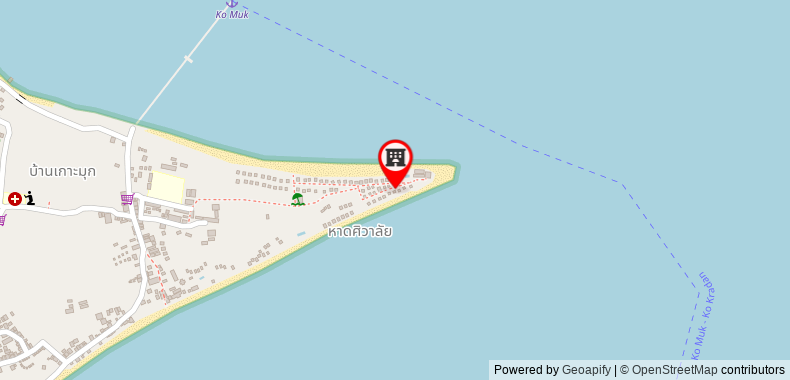Koh Mook Sivalai Beach Resort (SHA Extra Plus) on maps