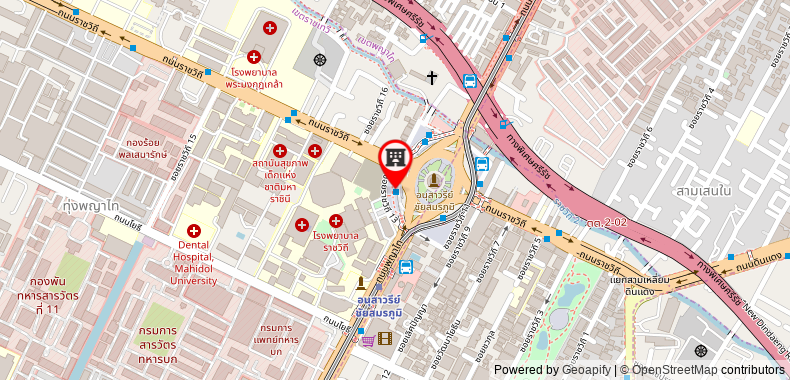 Bản đồ đến Convenient place to Access Siam, Victory Monument