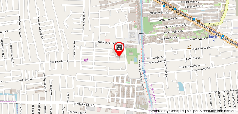 Bản đồ đến D-haus Ladprao Residence