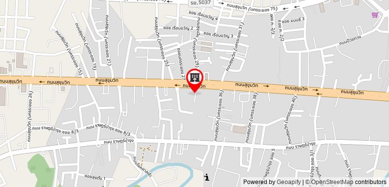 Bản đồ đến Khách sạn Kameo Grand & Serviced Apartments - Rayong (SHA Extra Plus)