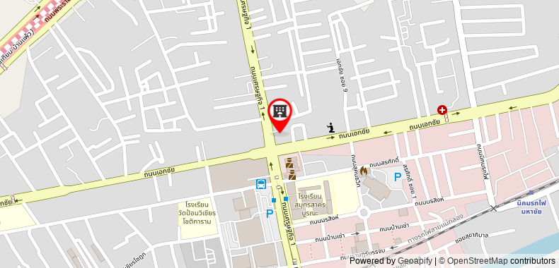 Bản đồ đến Pornkrajangplace Serviced Apartment