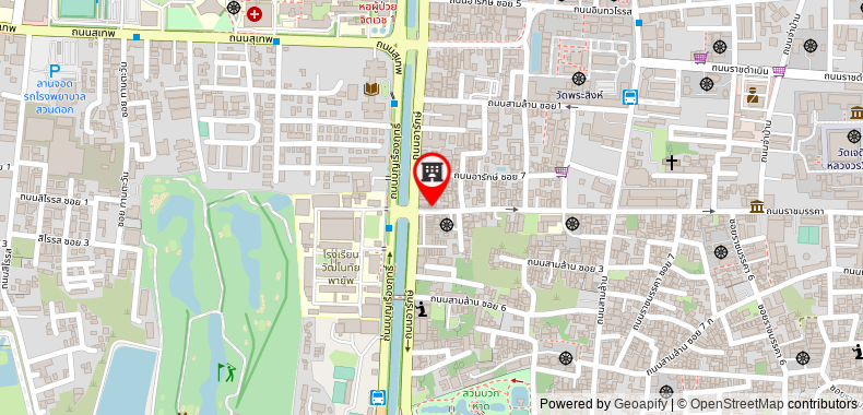 Bản đồ đến Khách sạn The Chiang Mai Old Town (SHA Extra Plus)