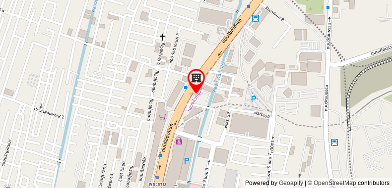 Somerset Rama 9 Bangkok (SHA Plus+) on maps