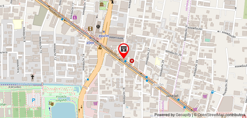 Bản đồ đến Khách sạn Jasmine City Bangkok (SHA Plus+)