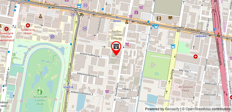 Bản đồ đến Khách sạn Sindhorn Midtown Bangkok, Vignette Collection - an IHG