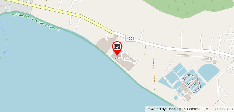 Bản đồ đến Amatapura Beach Villa 6, SHA Certified