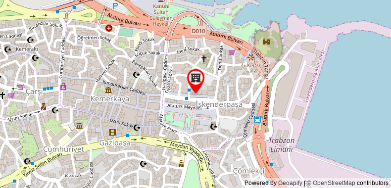 Grand Vuslat Otel on maps