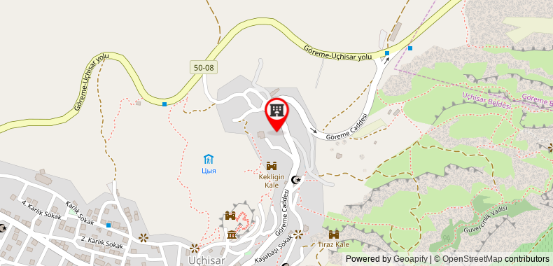 CCR Cappadocia Cave Resort and Spa on maps