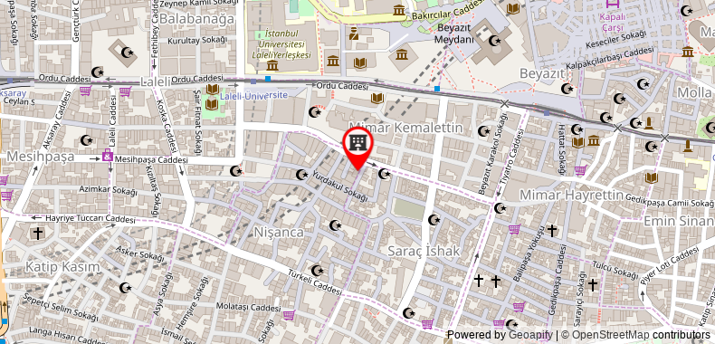 Selenay Hotel on maps