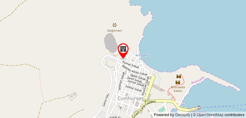 在地图上查看博茲賈阿達米托斯酒店