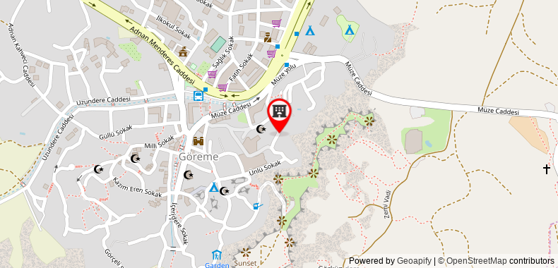 Bản đồ đến Khách sạn Yasin's Place Cave