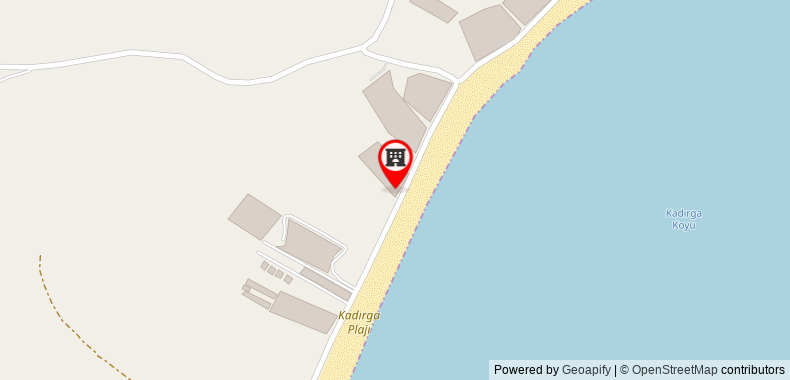 Bản đồ đến Khách sạn Assos Eden Beach