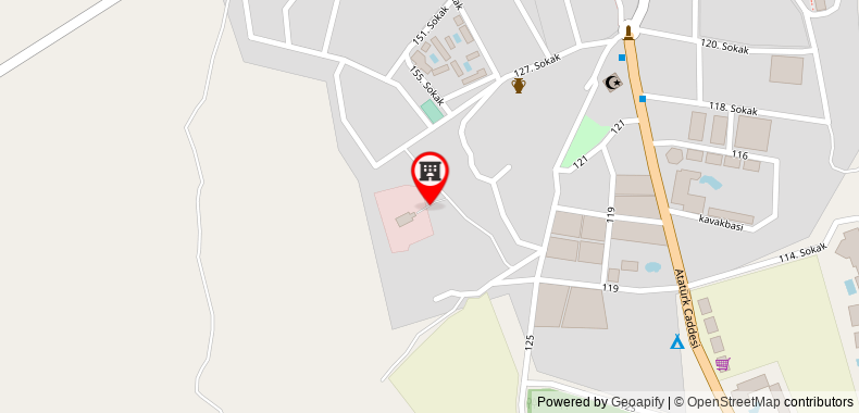 Bản đồ đến Khách sạn Hierapark Thermal & SPA