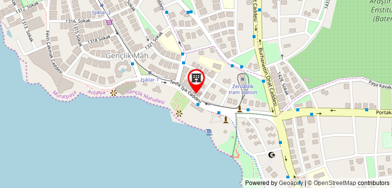 Prime Boutique Hotel on maps