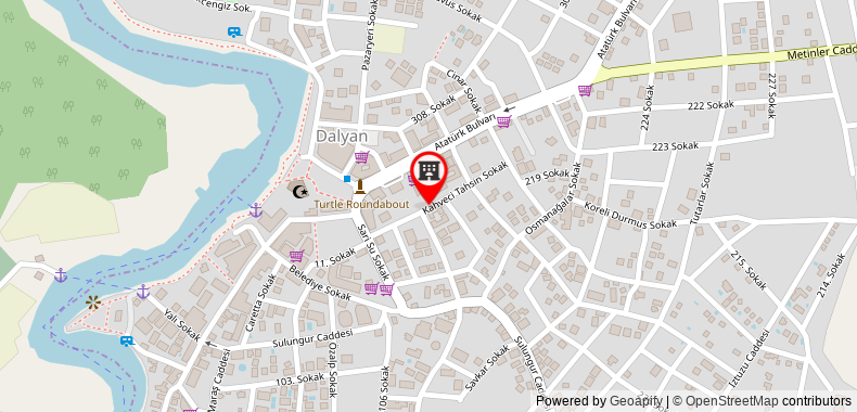 Nish Caria Boutique Hotels on maps