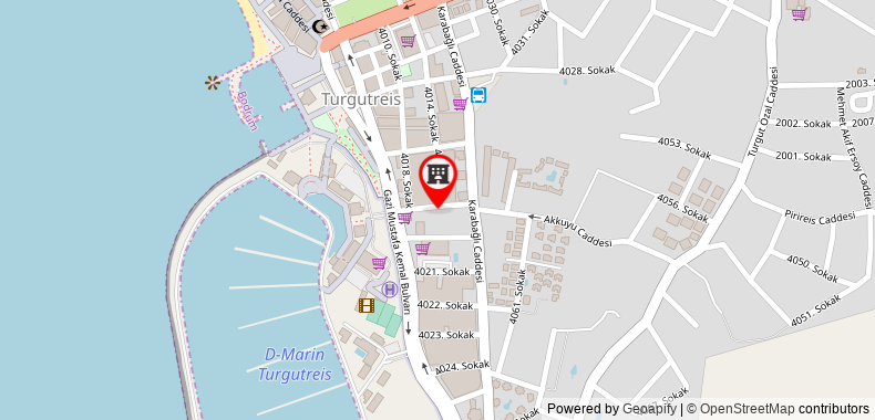 Galindo Park Hotel on maps