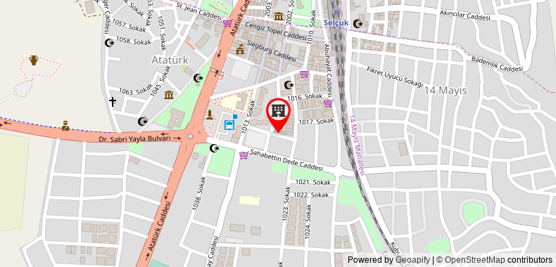 Bản đồ đến Khách sạn Paris