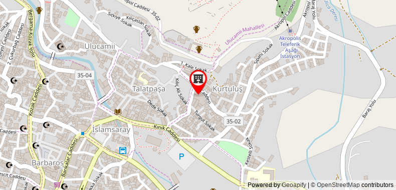 Les Pergamon Boutique Hotel on maps