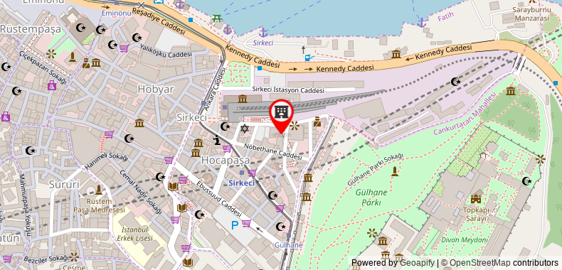 Bản đồ đến Khách sạn Barbera