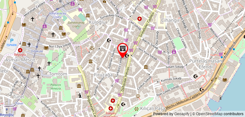 MySuite Istanbul on maps