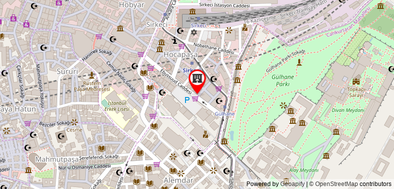 Erboy Hotel - Sirkeci Group on maps