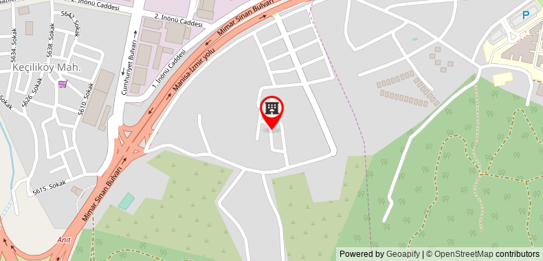 Holiday Inn Express Manisa-West on maps