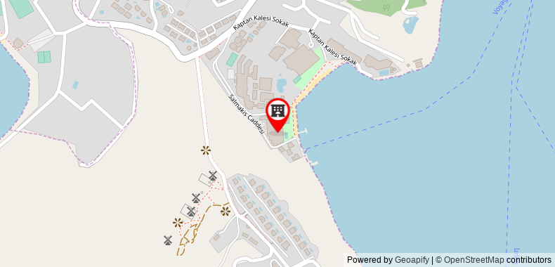 Salmakis Resort & Spa on maps