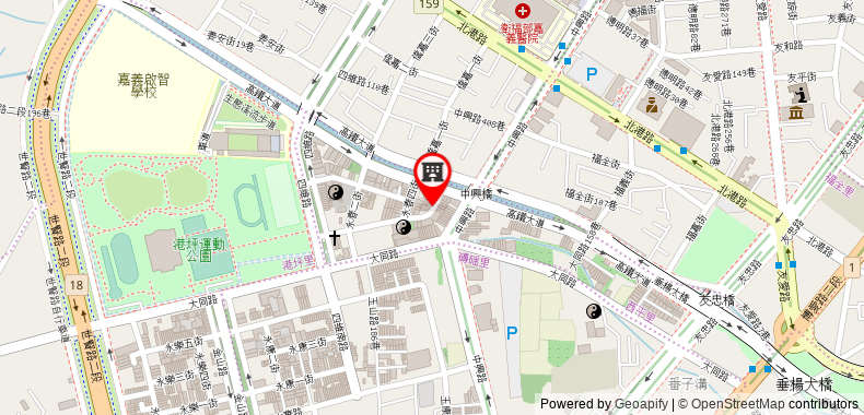 Bản đồ đến Chiayi Alishan Yongchun Apartment Homestay#601